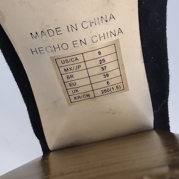 Forever 21 black booties size (8) - Picture 6 of 14